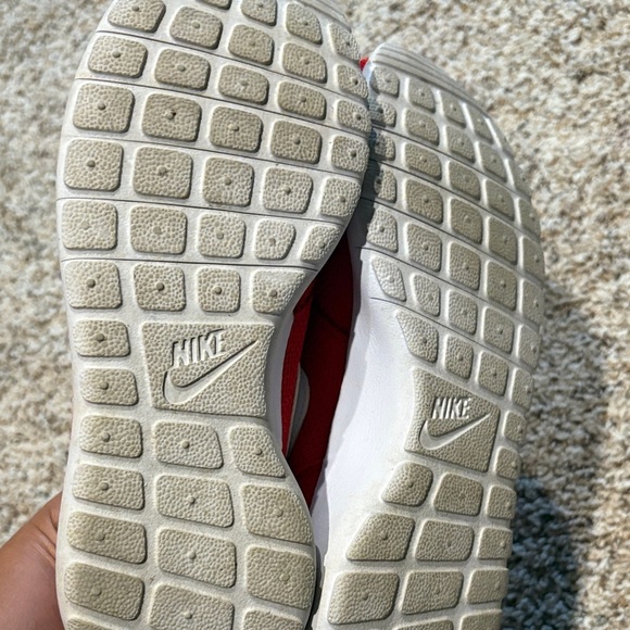 Nike Crimson Red Sneakers with White Accents - Picture 5 of 6